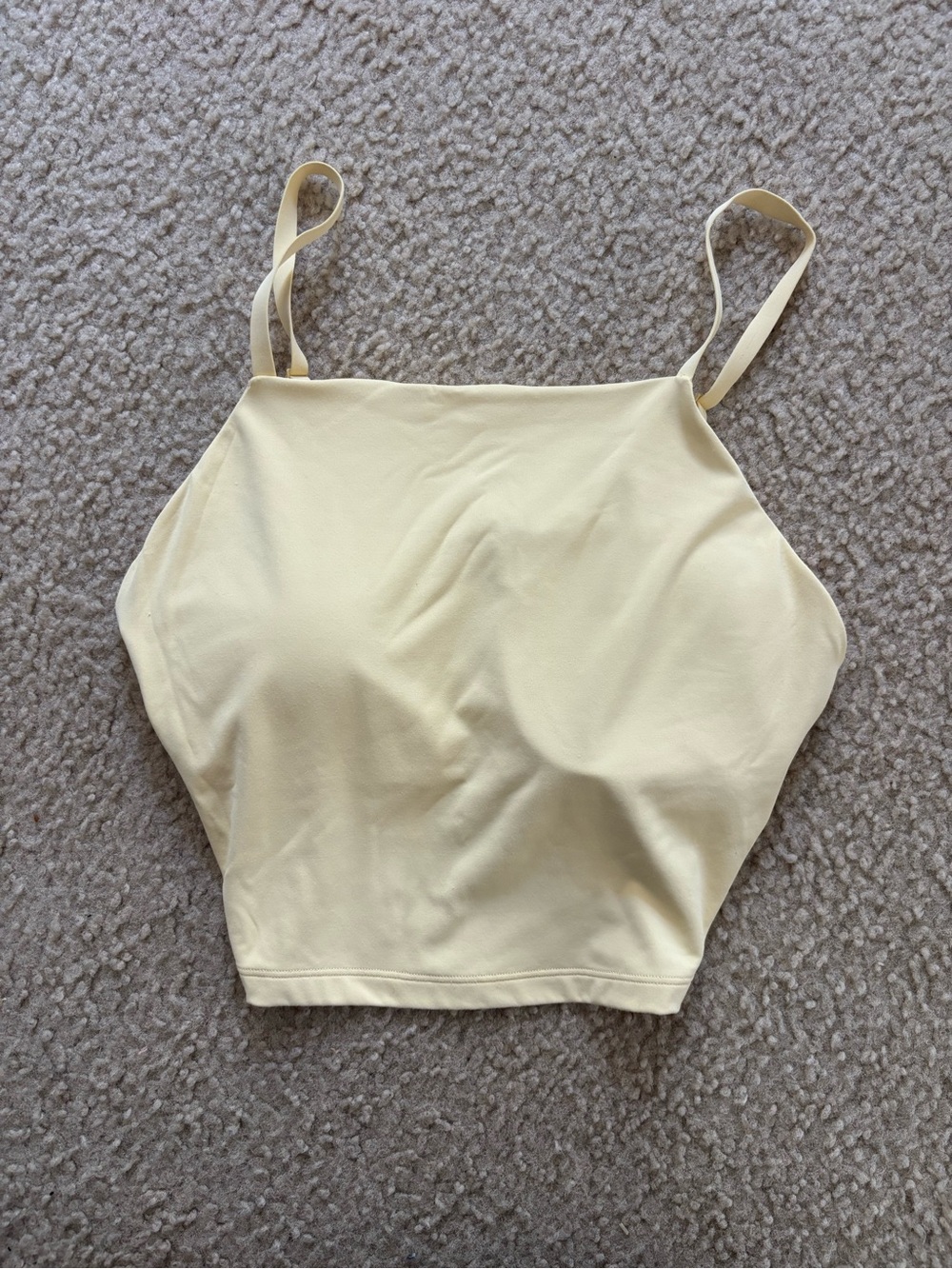 Offline by Aerie yellow slim Fit Satin-Look Tank Top